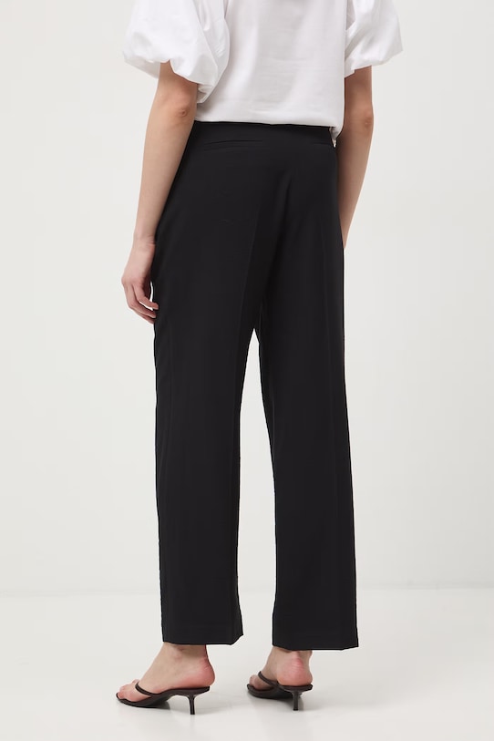 Odzież Medicine spodnie wide leg damskie z wiskozy RS26-SPD601 czarny