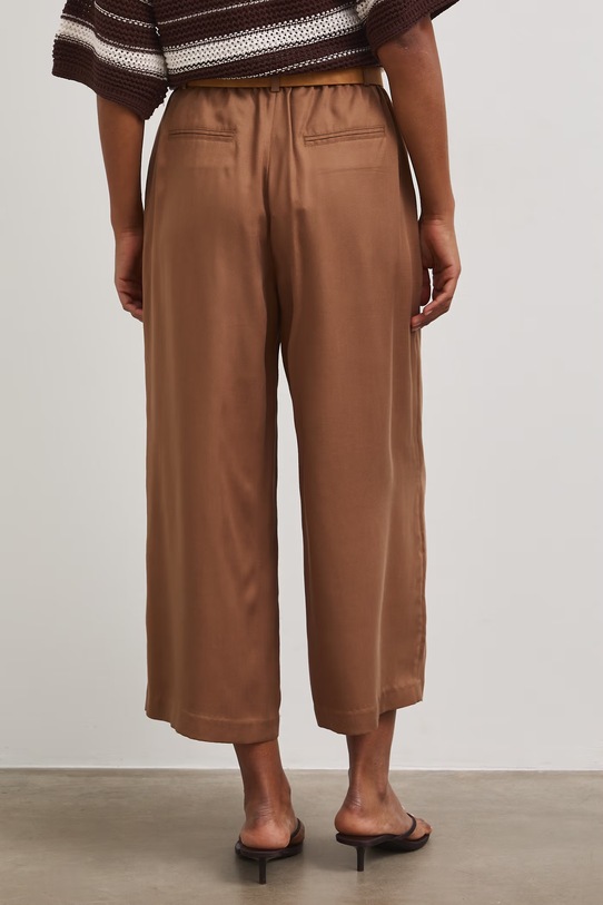 Odzież Medicine spodnie culottes damskie z lyocellu RS26-SPD805 żółty