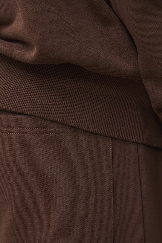 Medicine spodnie dresowe męskie bawełniane brązowy RS26-SPM031