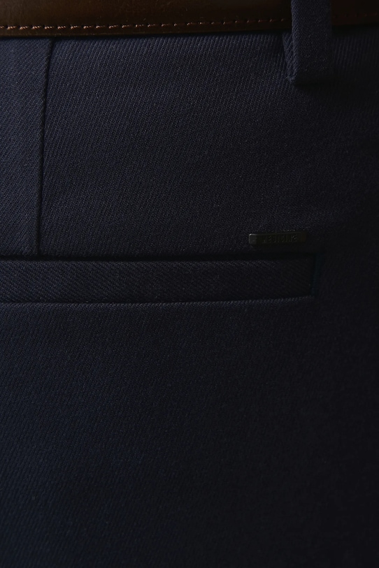 Spodnie męskie chino gładkie granatowy RS26-SPM220