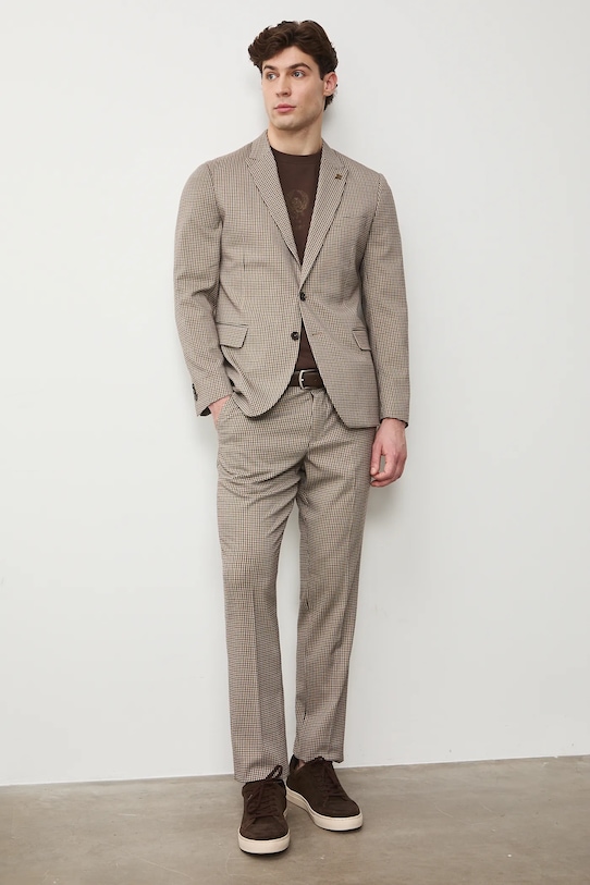 Medicine spodnie RS26-SPM323 brązowy RS26