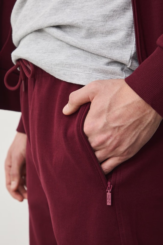 Medicine spodnie dresowe męskie bordowy RS26-SPM505