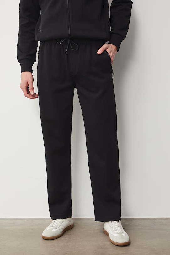 Medicine spodnie dresowe męskie RS26-SPM505 czarny RS26