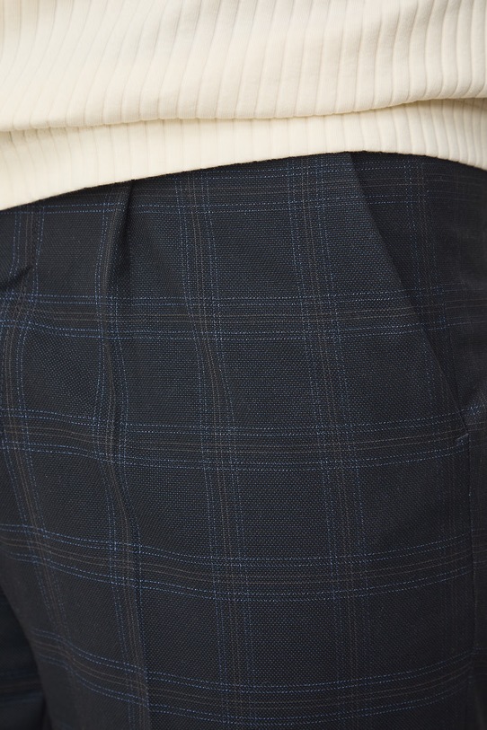 Medicine nohavice chinos pánske s viskózou RS26-SPM623 tmavomodrá