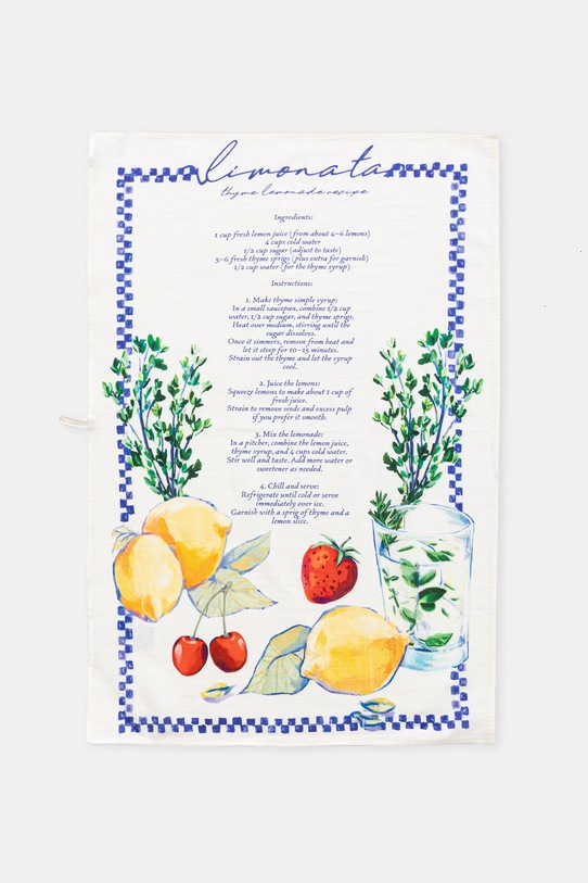 Zestaw ścierek kuchennych z lnem RS26-SRUA06 multicolor RS26