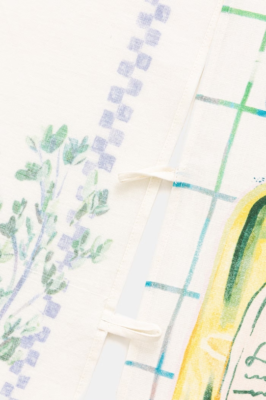 Zestaw ścierek kuchennych z lnem RS26-SRUA06