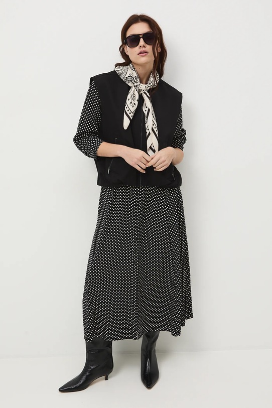 Medicine sukienka trzy czwarte czarny RS26-SUD011