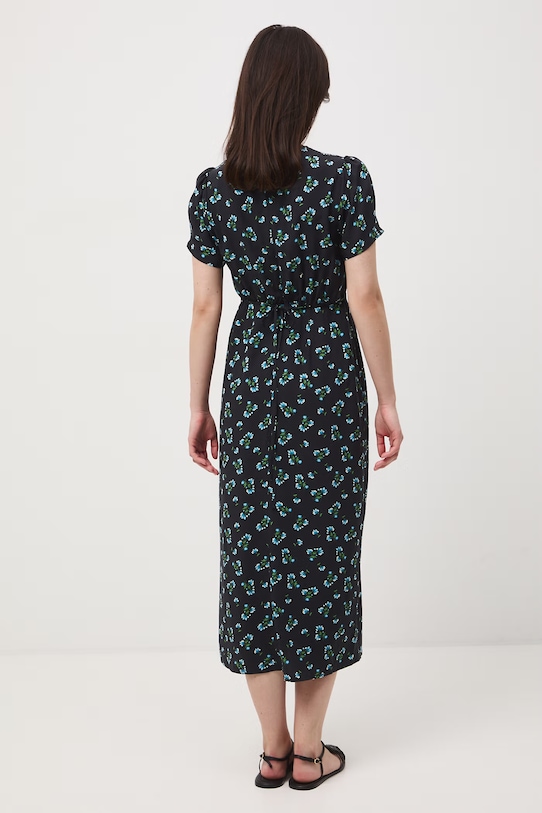 Odzież Medicine sukienka z wiskozy RS26-SUD070 czarny