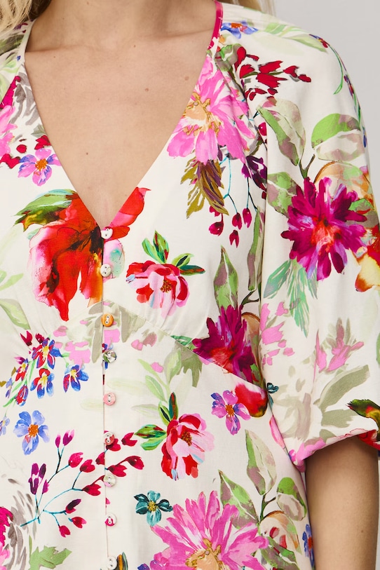 Medicine kiszélesedő ruha vászonnal RS26-SUD071 bézs