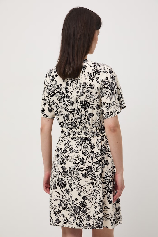 Odzież Medicine sukienka z wiskozy RS26-SUD073 beżowy