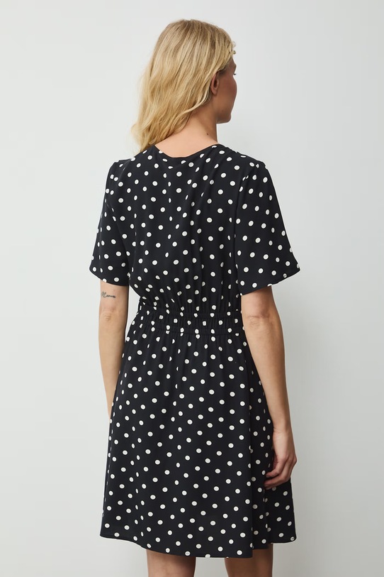 Odzież Medicine sukienka z wiskozy RS26-SUD073 czarny