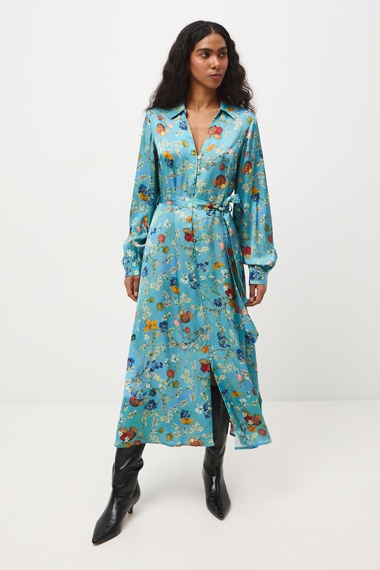 Medicine sukienka RS26-SUD256 turkusowy RS26