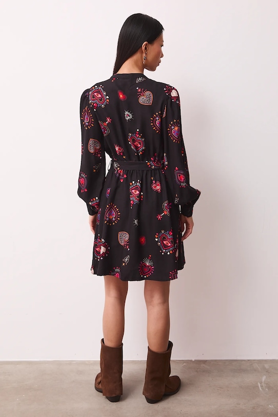 Odzież Sukienka damska z kolekcji Valentine’s Day RS26-SUD283 multicolor