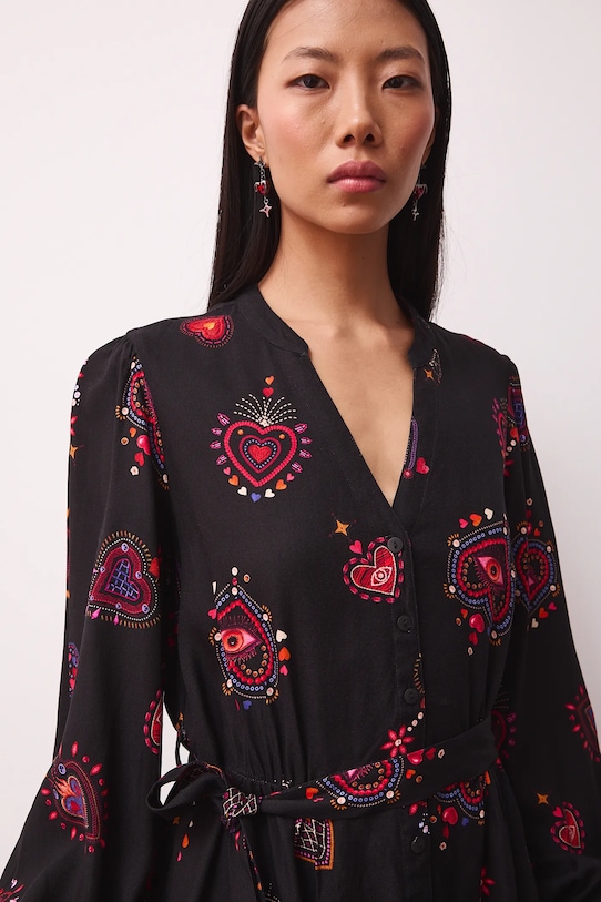 Sukienka damska z kolekcji Valentine’s Day multicolor RS26-SUD283