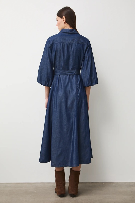 Odzież Medicine sukienka jeansowa RS26-SUD303 granatowy