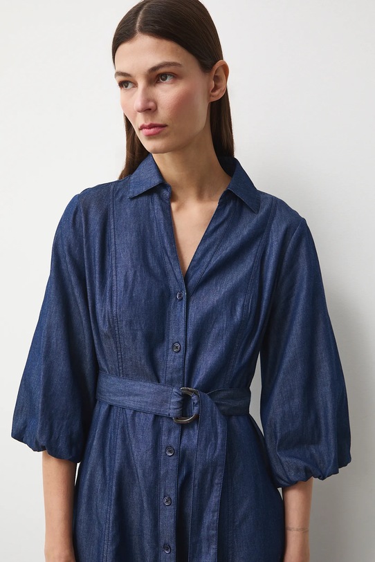 Medicine sukienka jeansowa granatowy RS26-SUD303