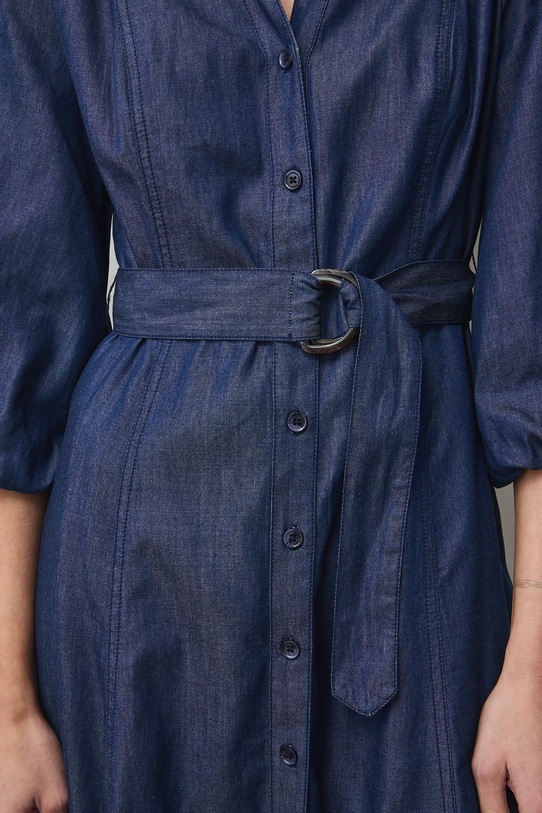 Medicine sukienka jeansowa RS26-SUD303 granatowy