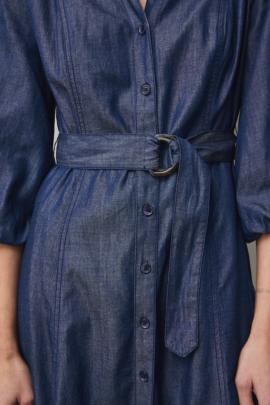 Medicine sukienka jeansowa RS26-SUD303 granatowy