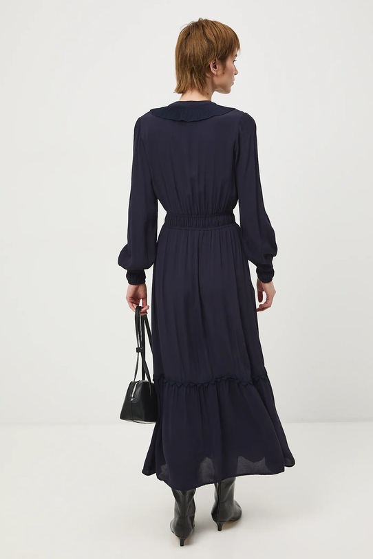 Odzież Medicine sukienka z wiskozy RS26-SUD307 granatowy