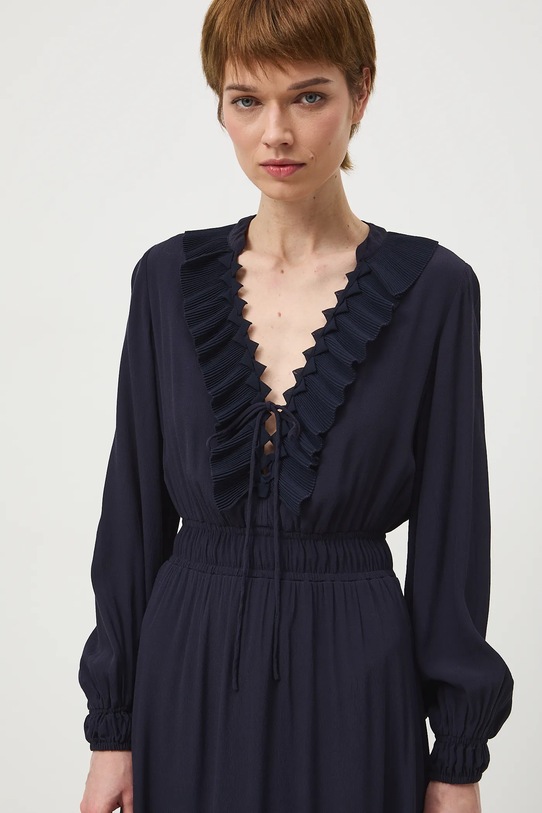 Medicine sukienka z wiskozy granatowy RS26-SUD307