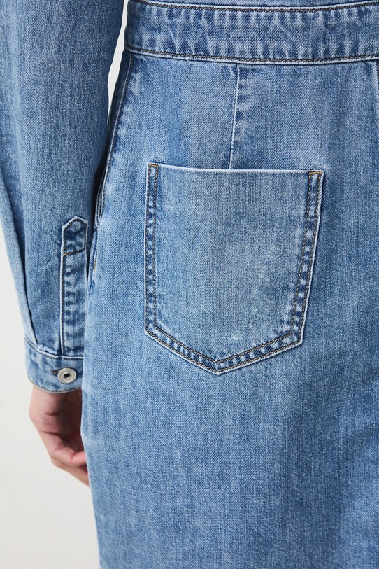 Sukienka jeansowa damska mini RS26-SUD308