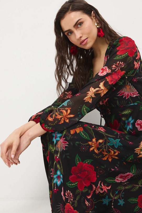 Medicine sukienka czarny RS26-SUD421