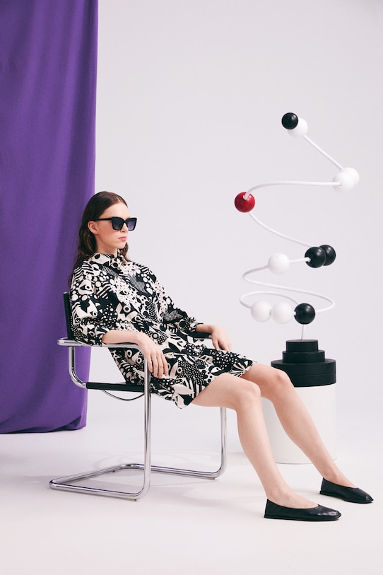 Medicine sukienka koszulowa RS26-SUD450 multicolor RS26