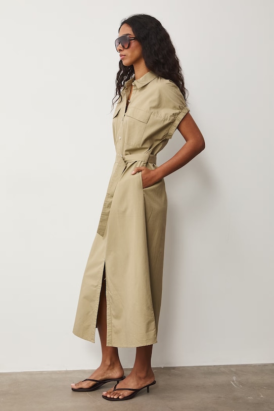 Medicine sukienka koszulowa RS26-SUD504 beżowy RS26