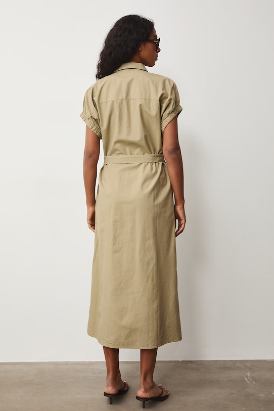 Odzież Medicine sukienka koszulowa RS26-SUD504 beżowy