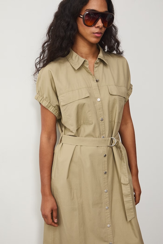 Medicine sukienka koszulowa beżowy RS26-SUD504