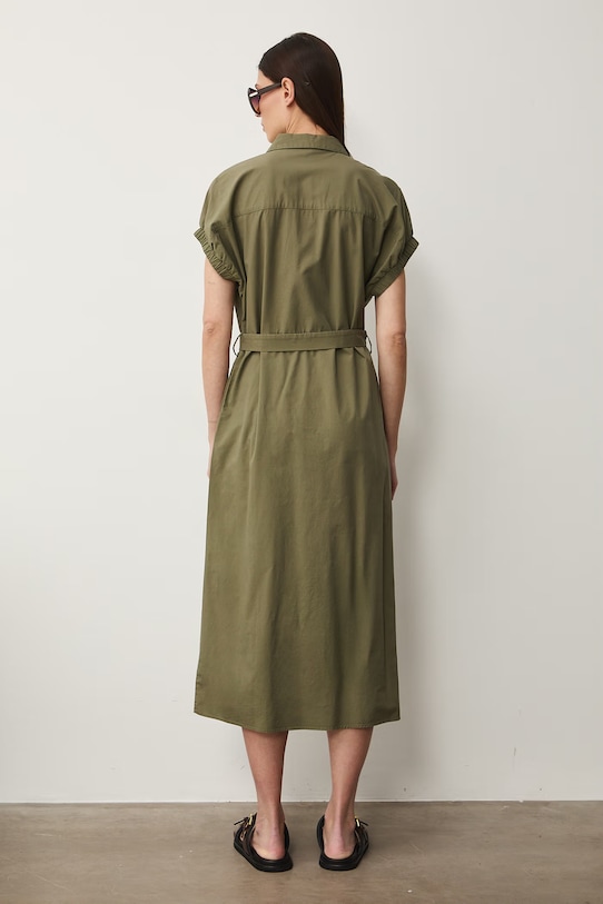 Odzież Medicine sukienka koszulowa RS26-SUD504 zielony