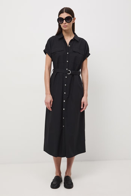 Medicine sukienka koszulowa RS26-SUD504 czarny RS26