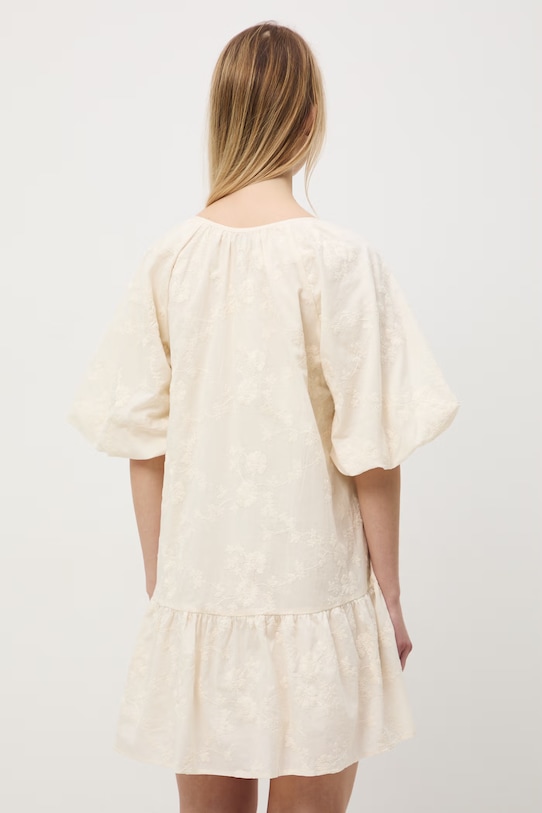 Odzież Medicine sukienka oversize bawełniana RS26-SUD602 beżowy