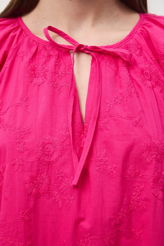 Medicine sukienka oversize bawełniana RS26-SUD602 różowy