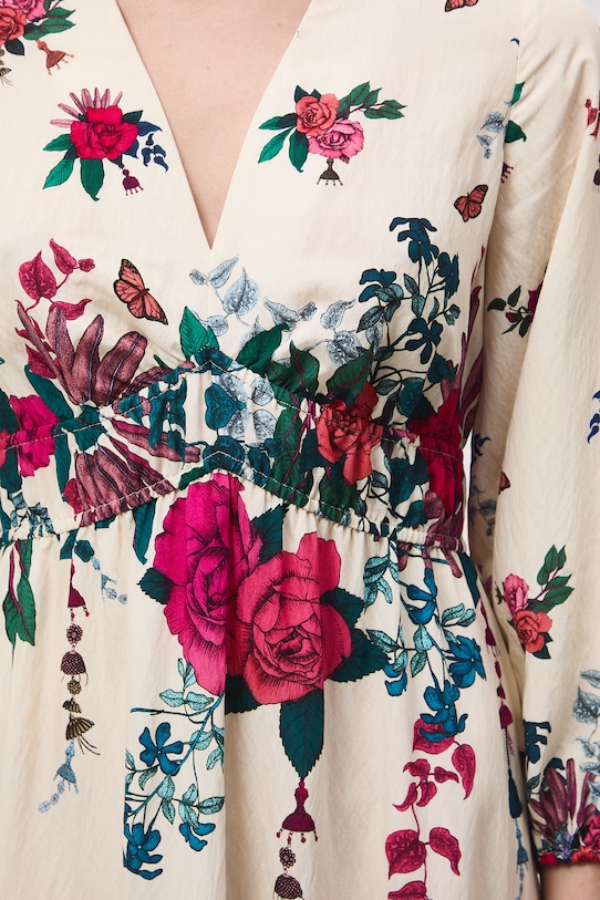 Medicine sukienka rozkloszowana z wiskozą RS26-SUD651