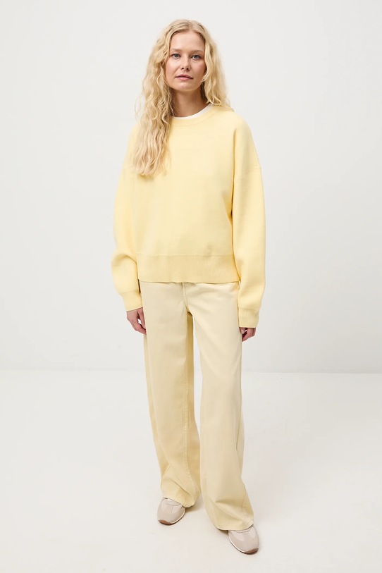 Medicine sweter RS26-SWD011 żółty RS26