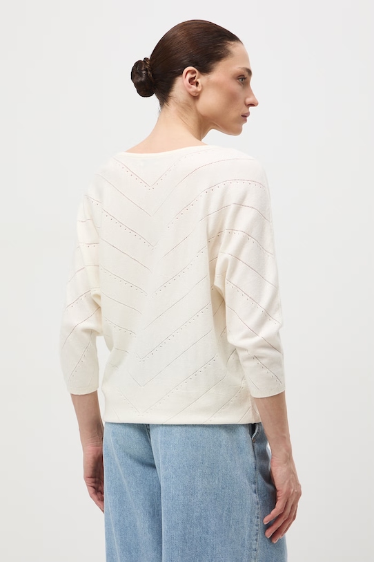 Odzież Medicine sweter damski ażurowy RS26-SWD041 beżowy