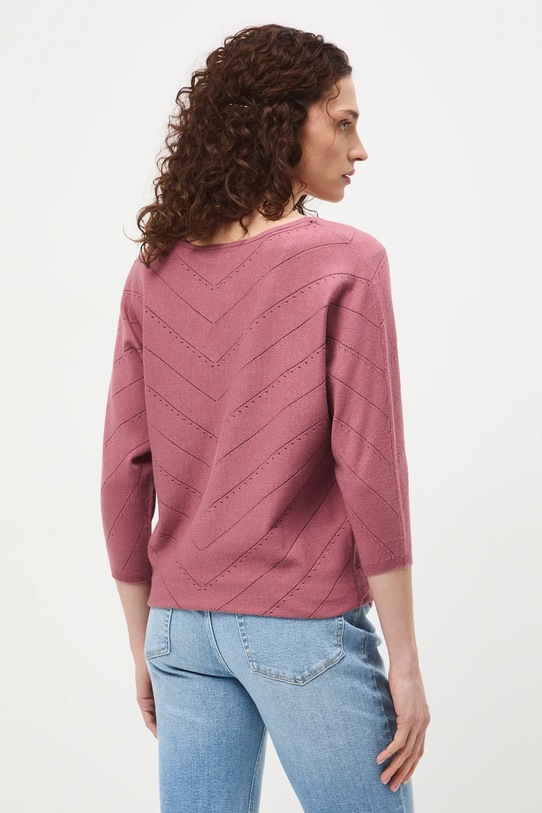 Odzież Medicine sweter damski ażurowy RS26-SWD041 różowy