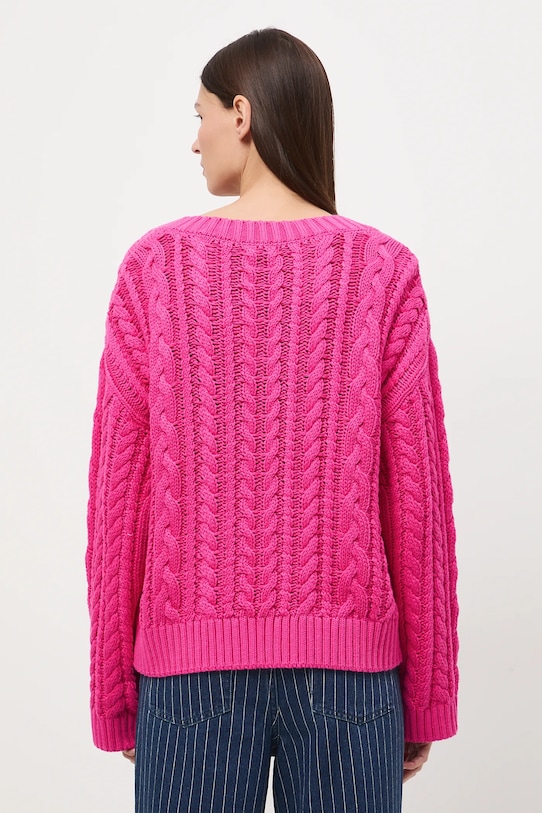 Odzież Medicine sweter bawełniany RS26-SWD101 różowy