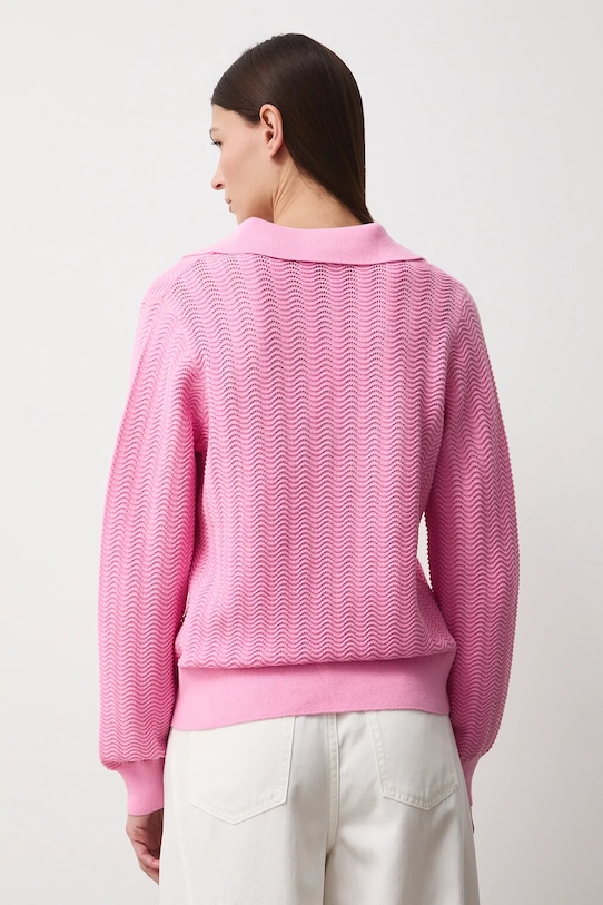 Odzież Medicine sweter bawełniany RS26-SWD200 różowy