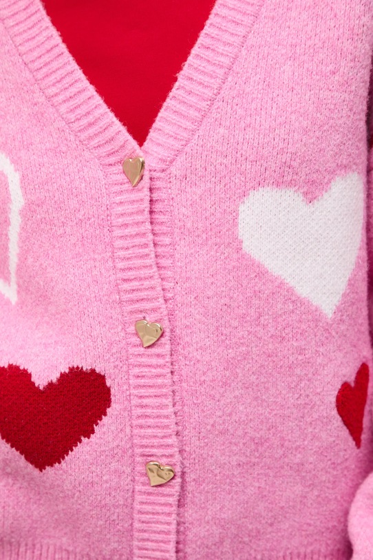 Medicine kardigan z domieszką wełny RS26-SWD281