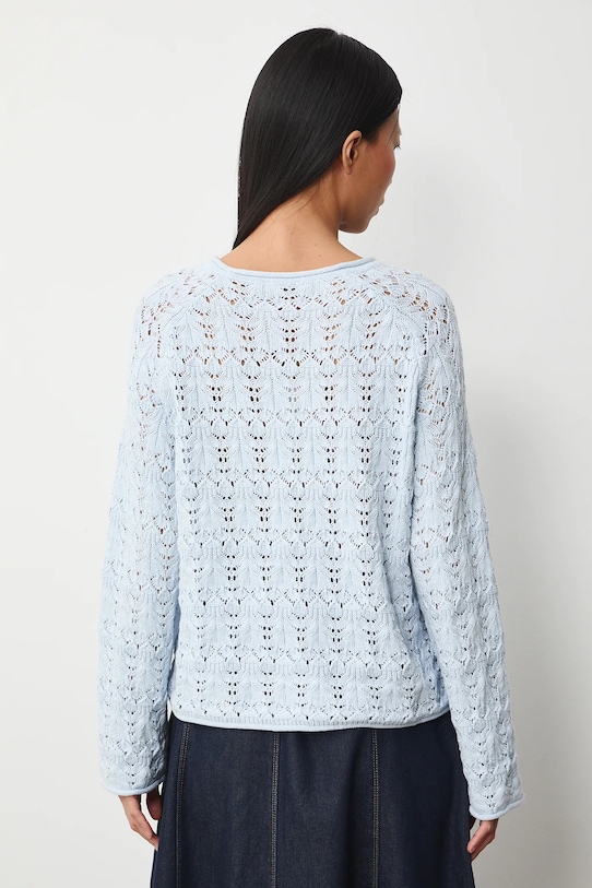 Odzież Medicine sweter bawełniany RS26-SWD305 niebieski