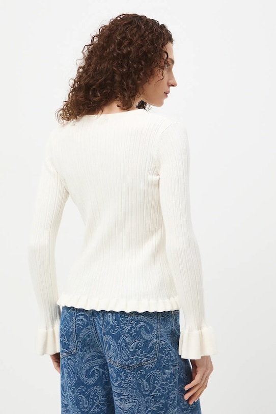 Oblečení Svetr dámský se strukturovanou viskózou RS26-SWD406 béžová