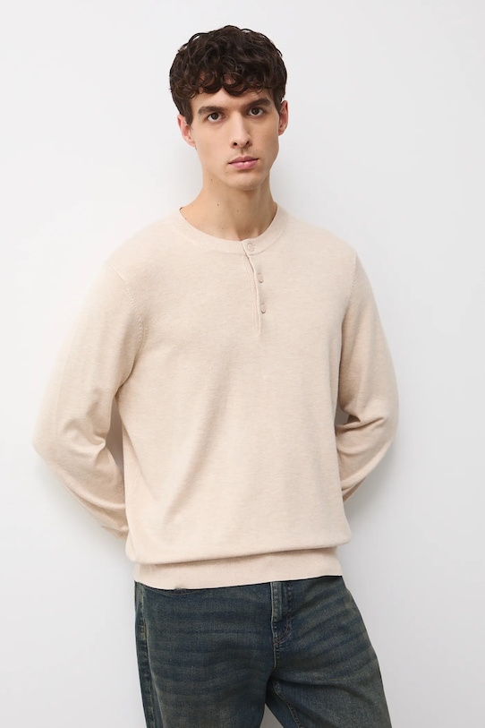 Medicine sweter beżowy RS26-SWM103