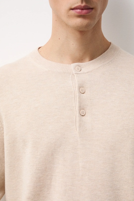 Medicine sweter RS26-SWM103 beżowy