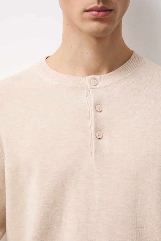 Medicine sweter RS26-SWM103 beżowy