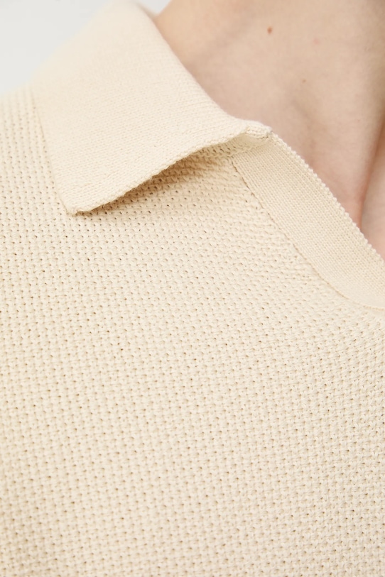 Medicine sweter bawełniany RS26-SWM302 beżowy