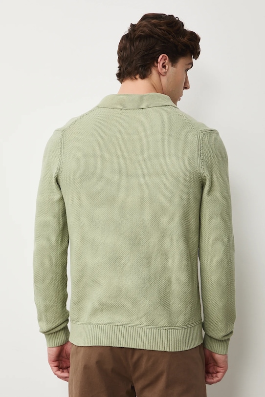 Odzież Medicine sweter bawełniany RS26-SWM302 zielony