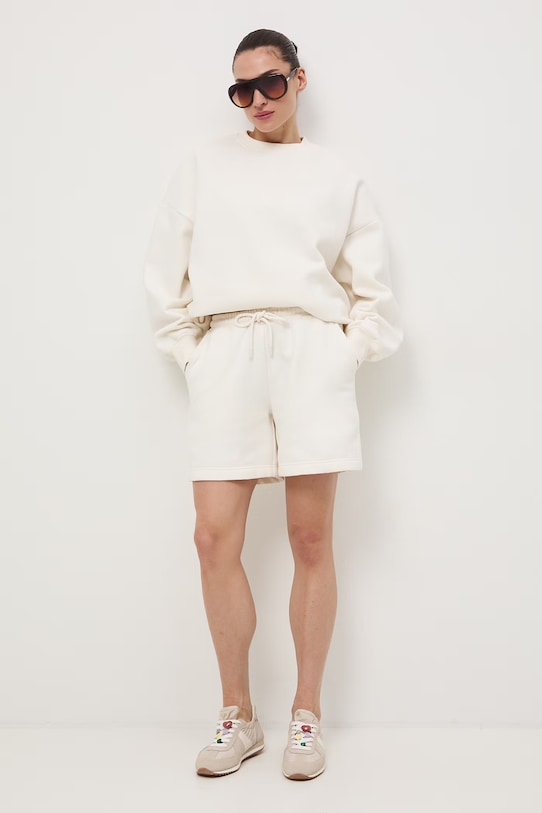 Medicine szorty dresowe damskie beżowy RS26-SZD050