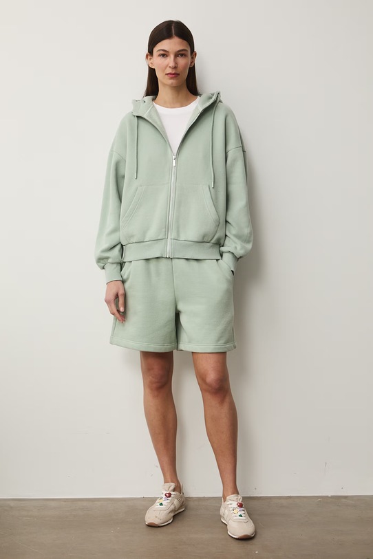 Medicine szorty dresowe damskie RS26-SZD050 zielony RS26